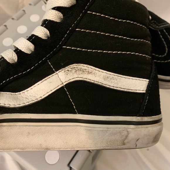 Vans hightop old school vans men’s size 6.0 - Picture 5 of 8